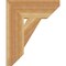 Ekena Millwork Traditional Slat Rough Sawn Bracket, Western Red Cedar, 6"W x 18"D x 22"H BKT06X18X22TRA06RWR - alternate 3